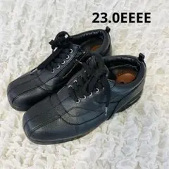 【美品】BELLEJEANNEベルジーニ ウォーキングシューズ 23.0EEEE