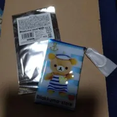 リラックマ店長　クリアマルチケース　ふなのり店長