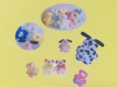 〚17〛mojojojo カット済み ガチャ ステッカー セット おすそ分け