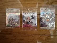 ワンピース　大海賊ウエハースシール3枚セット