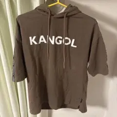 KANGOL 半袖パーカー ブラウンのサムネイル