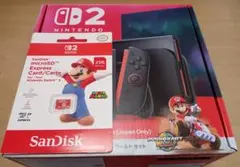 ★新品未開封★Switch 2本体 マリオカートワールド同梱版②SDカード③