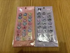 サンリオ　おはじきふうシール　キティ　クロミ　正規品