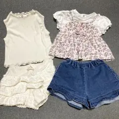 Bebe 他　4点セット　女の子　80