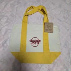 TRADER JOE'S ミニトートバッグ　イエローのサムネイル