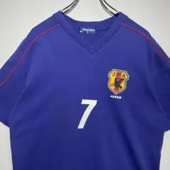 中田英寿　Tシャツ　サイズL　日本代表　サッカー　人気選手　入手困難　希少　古着