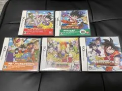 ドラゴンボール　DSソフト5本セット