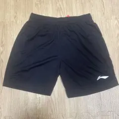 LI-NING バドミントンハーフパンツAATU051-2 ブラック新品未使用品のサムネイル