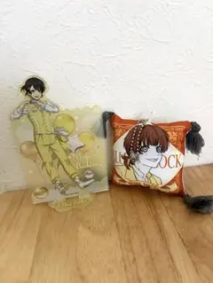 ブルーロック 蜂楽廻 アクスタ　クッションキーホルダー　 2点セット