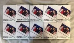 新品お得 富士フイルム instax WIDE 10×8パック 80枚セット - メルカリ