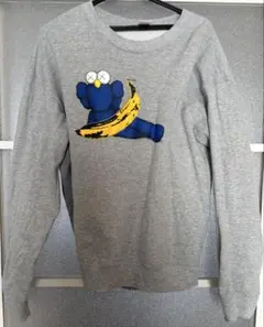 KAWS + WARHOL コラボ スウェット M グレー