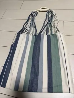 pips ストライプ ハンモックトートバッグ