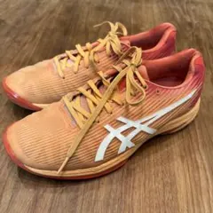 ⭐︎アシックス　テニスシューズ24.5 オムニクレー