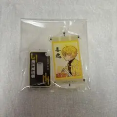 【24時間以内発送】鬼滅の刃　我妻善逸　ミニアクリルキーホルダー　アクスタ