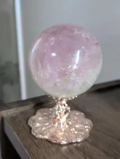 虹あり‼️✨高品質✨ピンクアメジスト 桜瑪瑙✨お月様 お花満開 - メルカリ