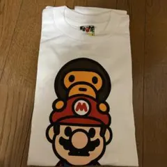A BATHING APE Mario Tシャツ ホワイト Sサイズのサムネイル