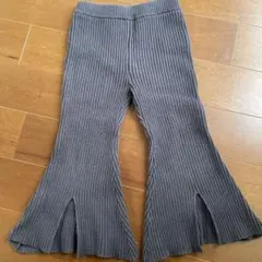 Bming by BEAMS ダークグレー フレアパンツM 100〜120㎝