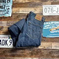 黒*鱒様 Levi’s 550 リラックスフィット デニムパンツ インディゴブル