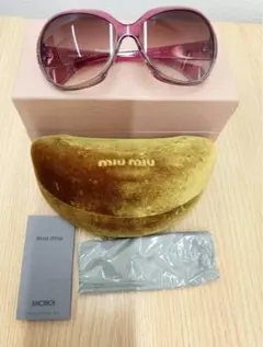 2026年最新】miu miu サングラス ラウンドの人気アイテム - メルカリ