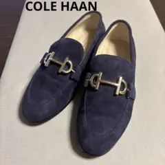 COLE HAAN ネイビー ローファー6B