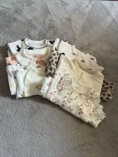 ベビー服　ロンパース6枚セット　70 長袖