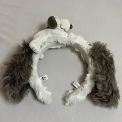 スヌーピー ぬいぐるみ付きカチューシャ