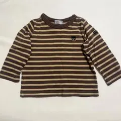 【ダブルビー】長袖Tシャツ 80サイズ　ミキハウス