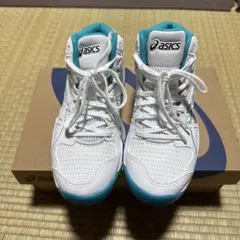 アシックス　ダンクショット　キッズ　21.5cm