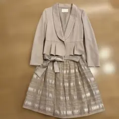 ペプラムジャケット スカートセット☆