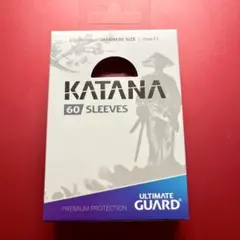 【新品】 KATANAスリーブ Red（ 赤） 60枚入 【即日発送】