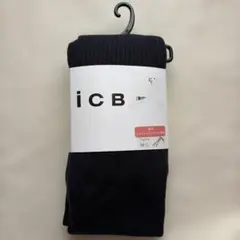 iCB ファインメリノウール タイツ M-L ネイビー