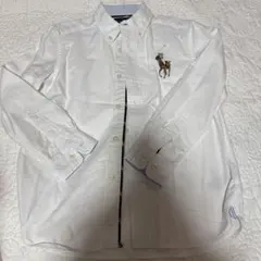 Ralph Lauren キッズ 長袖シャツ ホワイト