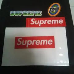 送料込　supreme　ステッカー　3枚セット&　ショッパー