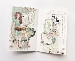 コラージュ済みノート　hwara様ステッカー使用 ハンドメイド