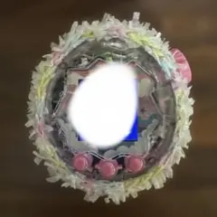 たまごっちパラダイス カバー ケース ハンドメイド 水色 ピンク 黄緑 カラフル