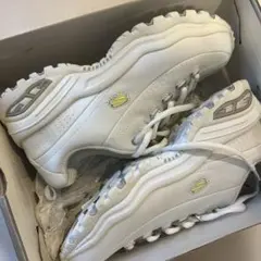 【美品】 SKECHERS D'Lites 厚底スニーカー