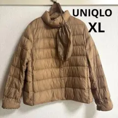 UNIQLO ユニクロ　ライトダウン　uesd XL レディース　ベージュ