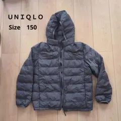 UNIQLO グレー 中綿コート 150サイズ