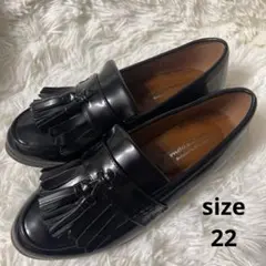 新品 mooi mooi タッセル付き エナメル ローファー　きれいめ S