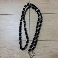 ソレイル　soleile チェーン単品　黒シルバーのサムネイル