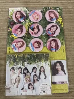TWICE #TWICE3 初回限定盤A 缶バッジセット