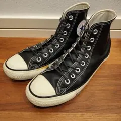 Converse All Star ハイカット ブラック レザー