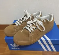 adidas stan smith☆ベージュ　スウェード　24.5