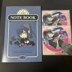 ado くら寿司 コラボメニューシート オリジナルノート