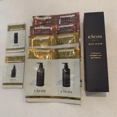 cleos ヘアセラム サンプルパック付き