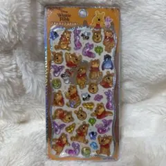 し*ま様 プチドロップステッカー プーさん ディズニー