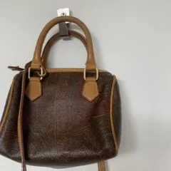 【希少・2WAY】ETRO エトロ マイクロ　ミニ　ボストン　バッグ ペイズリーのサムネイル