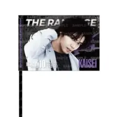 武知海青　ビジュアルフラッグ　THERAMPAGE high&low fever