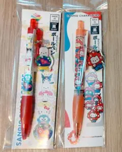 万博なりきりミャクミャク　トゥンクトゥンク　サンリオボールペン　２本　ポチャッコ