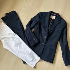 Banana Republic テーラードジャケット ネイビー　パンツのサムネイル